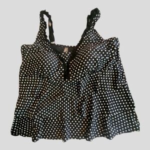 PENNINGTONS - Plus Size Layered Ruffle Tankini